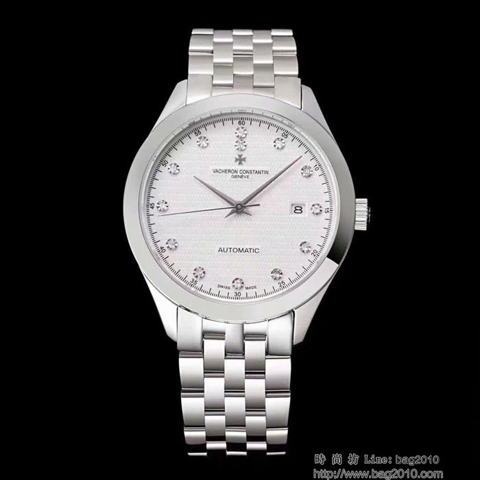 江詩丹頓 Vacheron Constantin 全自動8215機械機芯 316精鋼錶帶  超強防水功能 商務休閒 男士腕表  wssb4876